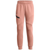 Under Armour Unstoppable Fleece Jogging Bottoms Womens Pink 16 (XL)