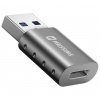 Swissten adapter usb-a(m)/usb-c(f) 55500200