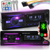 AUTORÁDIO BLUETOOTH USB MP3 AUX SD MIKROFÓN DIAĽKOVÉ OVLÁDANIE BATÉRIA 6 FARIEB