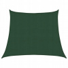 Slnečná plachta, 160 g/m², tmavozelená, 3/4x3 m, HDPE