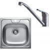 Set Alveus (dřez Allux 70 Natur + baterie Riviera X Chrom) SETA25321