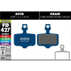 Galfer Brzdové doštičky GALFER FD427 AVID, BRAKING, LEWIS, SRAM ROAD