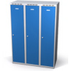 Šatní skříňky snížené - jednoplášťové dveře L3M 35 3 1 S V15
