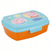 Stor plastový box na desiatu Peppa Pig