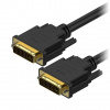 Video kábel AlzaPower DVI-D na DVI-D Dual Link prepojovací 3m (APW-CBDVI130B)