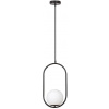 Rabalux Ghita závesné svietidlo 1x20 W biela-čierna-dymová 72028
