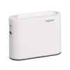 Legrand 2 zásuvky s USB biela L049401