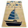 Eoshop Koberec PETIT PLACHETNICE, LOD´zlatý (Velikost: 240x330 cm)