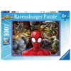 RAVENSBURGER Puzzle Nebojácny Spiderman XXL 100 dielikov