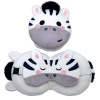 Zebra cestovný vankúš + maska plyšová hračka