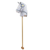 Bigjigs Toys Koník na palici - vzorovaný