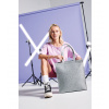 BagBase Plstená nákupná taška BG723 Grey Melange 37 x 41 x 11,5 cm