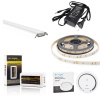 LED sestava STOS pod kuchyňskou linku 14,4W/m - teplá bílá - Délka 3m