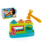 Teddies Zatĺkačka s kladivkom so zrkadielkom plast 21cm v krabici 12m+