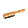 Mr. Bear Family Beard Brush drevená kefa na bradu a fúzy s rúčkou