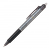Pilot, gumovací gelový roller FriXion Ball Clicker, 0.5 mm, (F) stredný hrot, čierna