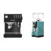 Ascaso Steel DUO, Black + Eureka Mignon Specialita, CR tiffany blue