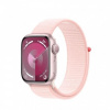 APPLE Watch Series 9 GPS 41mm Pink Aluminium Case with Light Pink Sport Loop mr953qc/a