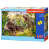 Castorland 180-dielne Puzzle Bitka s dinosaurami