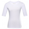 Alpine Pro Norra Dámske tričko s 3/4 rukávom LTSD481 biela S
