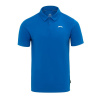 Slazenger Golf Solid Polo Mens Blue 2XL