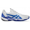 Pánska obuv Asics Solution Speed FF 3 Clay - white/tuna blue - Biely, Modrý (42)