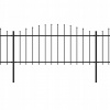 PLOTOVÉ PANELY S HROTMI, OCEĽ (0,5-0,75) X 8,5 M, ČIERNE
