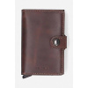 Peňaženka Secrid bordová farba, Miniwallet Vintage MV-Chocolate