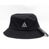 Klobouk HUF Set Triple Triangle Bucket Black velikost S/M (55-58 cm)