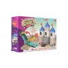 Teddies Stavebnica hrad s pieskom plast s doplnkami v krabici 28x19x8cm