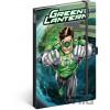 Baagl Notes Green Lantern linkovaný 13 × 21 cm