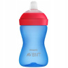 Philips Avent netekoucí hrníček s měkkým pítkem 300 ml modrý