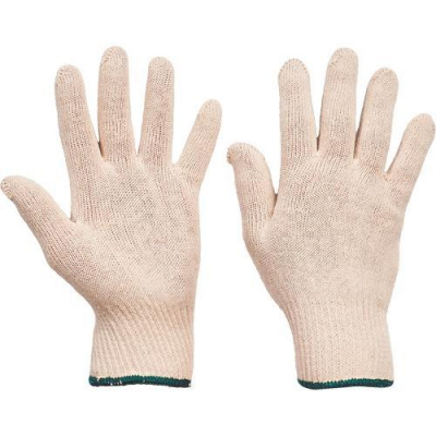 CERVA AUKLET rukavice| 9 rukavice bavlna režná