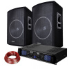 Skytec DJ Set reproboxov a zosilňovača 1000W