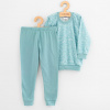 Detské bavlnené pyžamko New Baby iceberg dino Zelená 128/134