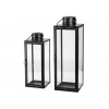 Lanternica Lantern 2 diely 34,5 cm / 45 cm (Lucerny pre sviečky xxl set 2 ks)