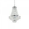závesné svietidlo - luster Ideal lux CAESAR 041827 - chróm