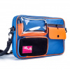 Caliburn taška Messenger - Blue & Orange