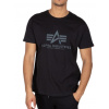 Alpha Industries Basic Rainbow Reflective T-Shirt Black tričko pánske Veľkosť: M, Farba: čierna