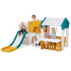 Vevor Detské ihrisko pre batoľatá 1+ so šmýkačkou, tunelom, basketbalom SLKXWJCSL23MS6OXB001V0