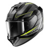 Integrálna prilba na motocykel SHARK D-Skwal 3 Sizler čierna/šeda/žlta fluo M