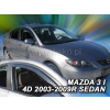 Deflektory predné pre MAZDA 3, 2003-09