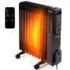 Elektrický olejový radiátor 2500W Rebrový termostat 11 ECO