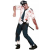 Kostým Policajt zombie Policajt Halloween L