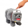 Mattel Minecraft Movie - Interactive Plush Toy - Dennis The Wolf (20cm)