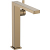 Hansgrohe Tecturis E - Páková umývadlová batéria 240 Fine CoolStart EcoSmart+ bez odtokovej garnitúry, kartáčovaný bronz 73072140