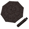 Doppler Mini Fiber Spotlight black dámsky skladací dáždnik Doppler