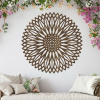 drevo zivota Drevená mandala na stenu DÔVERY Farebný vzor: Orech, Rozmery (cm): 80x80