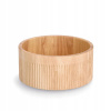 CYLINDRICKÁ MISKA S PRUHMI, BAMBUS, Ø 27 x 12 CM, ZELLER