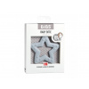 BIBS Baby Bitie Hryzátko Heart - Heart-Dark Oak Farba: star-baby-blue